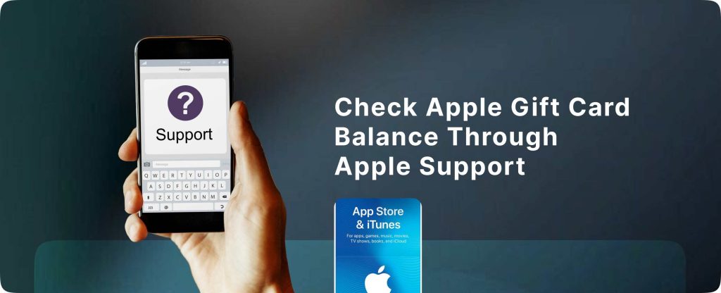 Apple gift card balance 