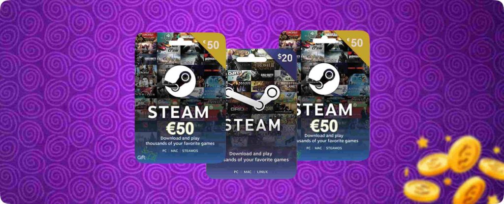 Steam Wallet Gift Card