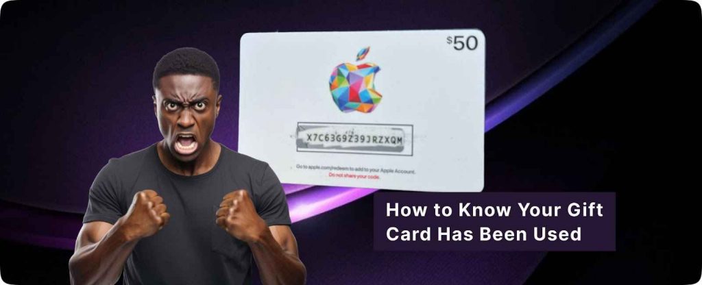 Gift Card Has Been Used