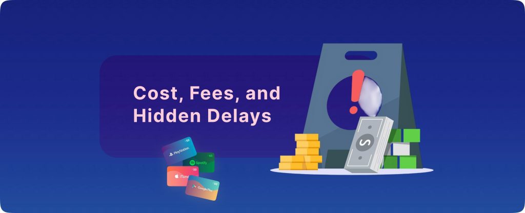 Gift Cards vs Bank Transfers