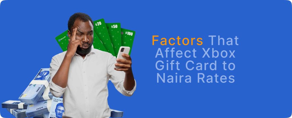 Xbox Gift Card to Naira