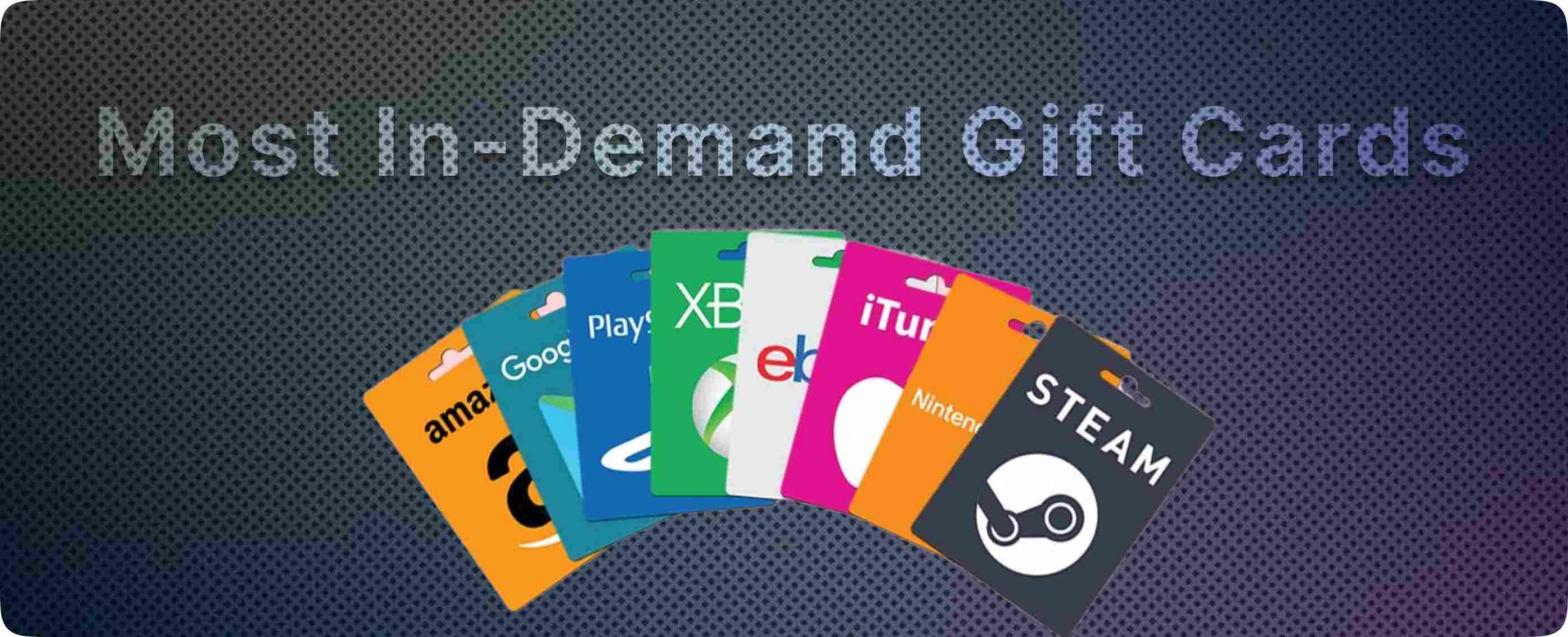 Most In-Demand Gift Cards on Exchange Platforms in 2026
