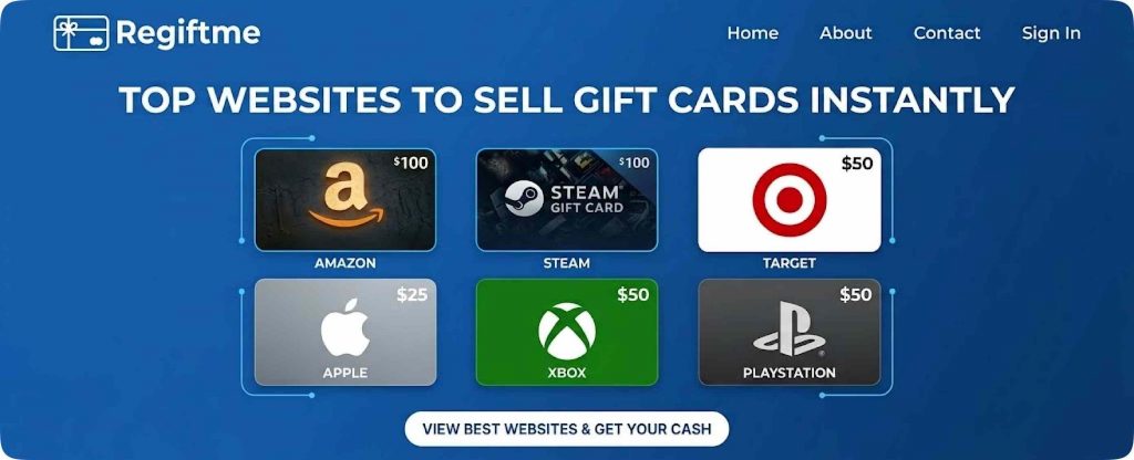 Top website to sell gift cards
