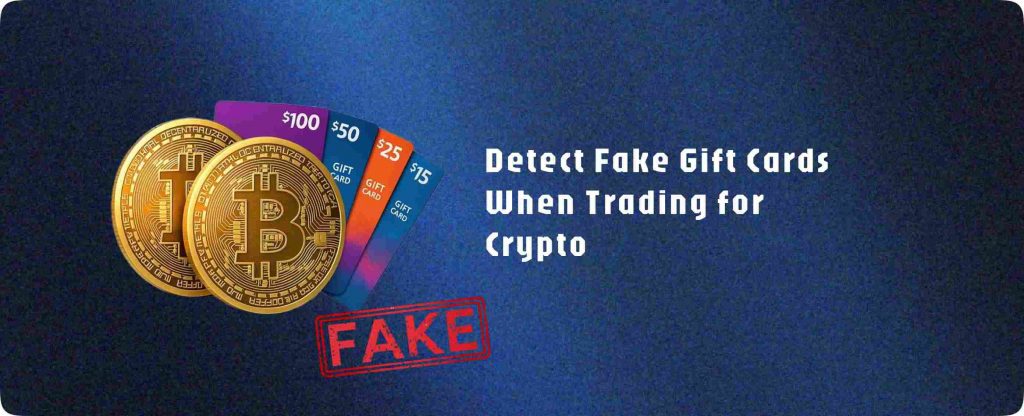 How to detect fake gift cards