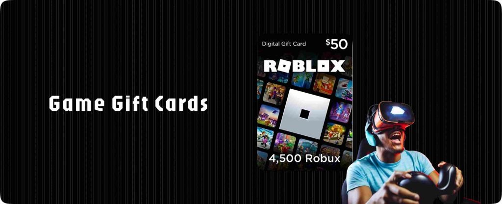 Game gift cards