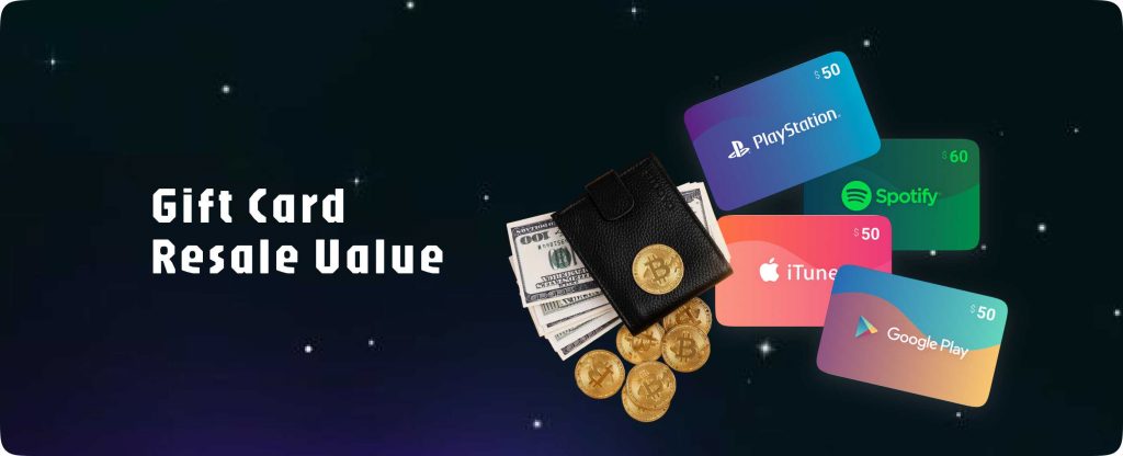 Gift card resale value 
