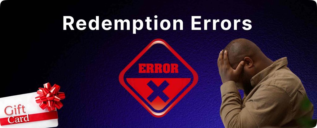 Redemption Errors 