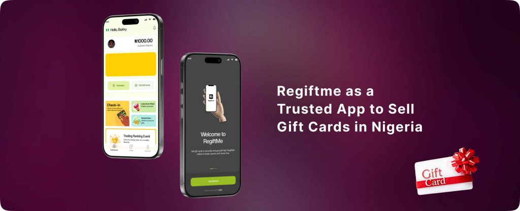App to sell gift card