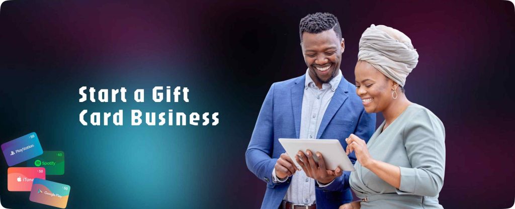 Start a gift card business 