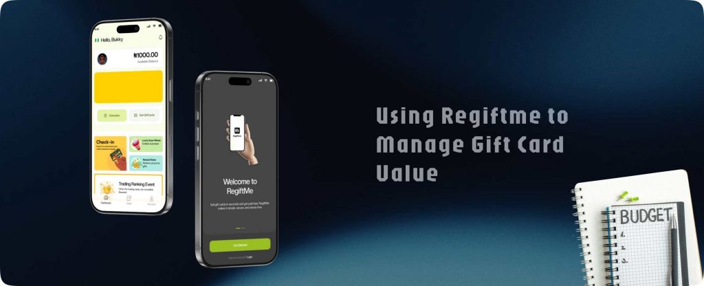 Budgeting with gift card 