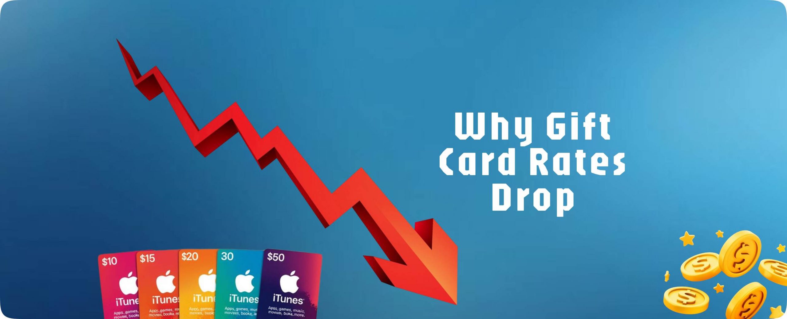 Why Gift Card Rates Drop Suddenly