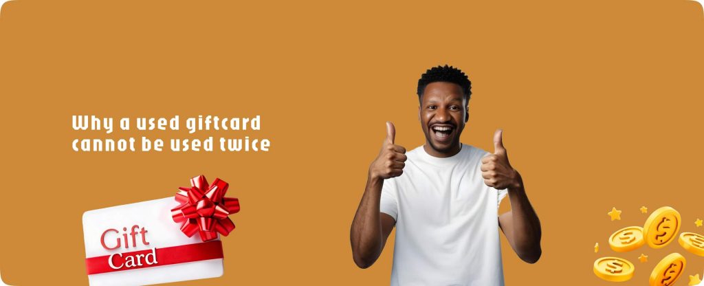 Can a used gift card be reused 