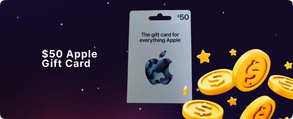 $50 apple gift card