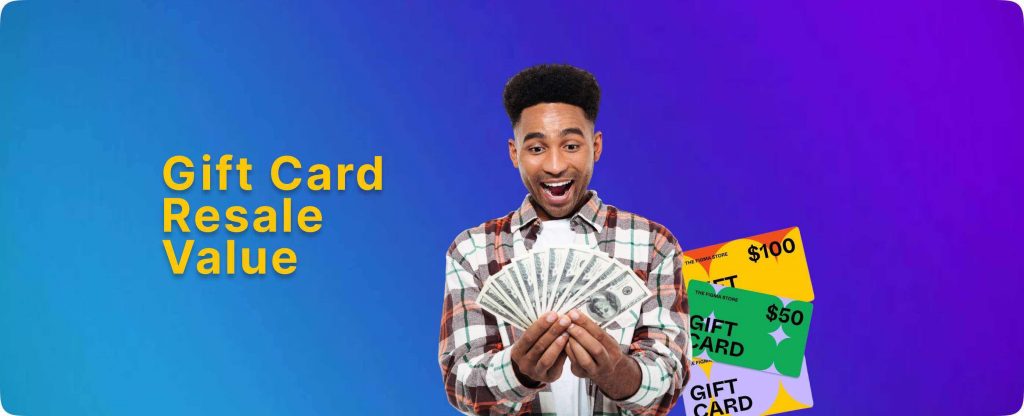 Gift card resale values