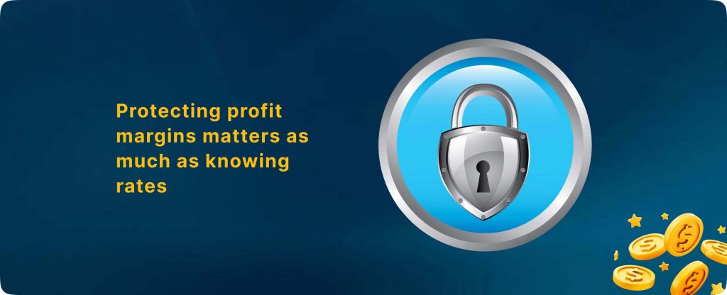 Profit base on current rate