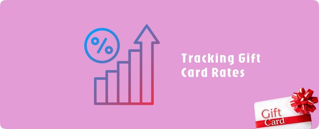 Tracking gift card rate