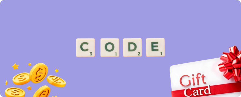 Wrong gift card code