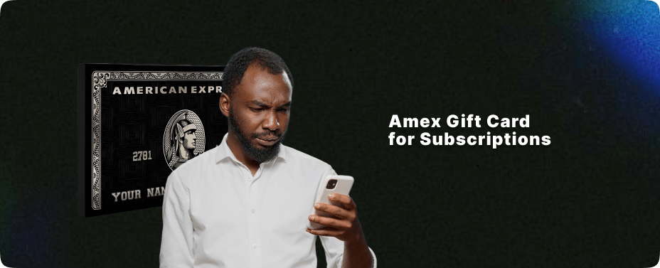 Can I Use My Amex Gift Card for Subscriptions?
