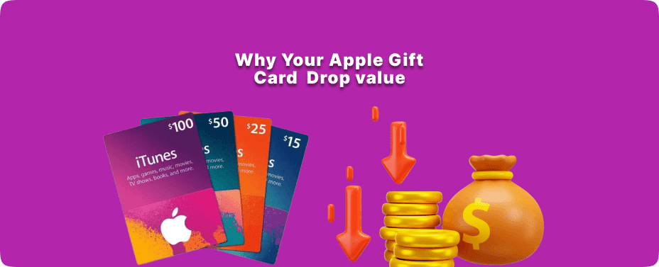 Why Your Apple Gift Card Drop Value