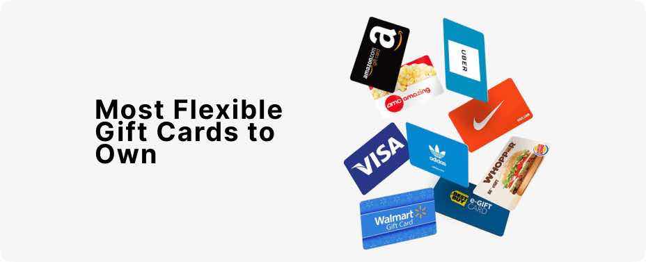 Amazon, Apple, Visa, Mastercard, Google Play, Steam,
