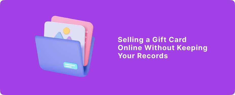 Selling a Gift Card Online