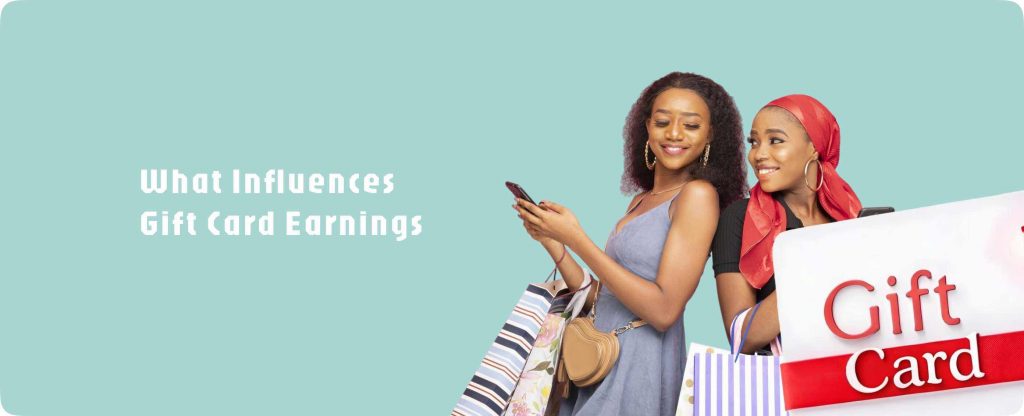 Gift Card Earnings
